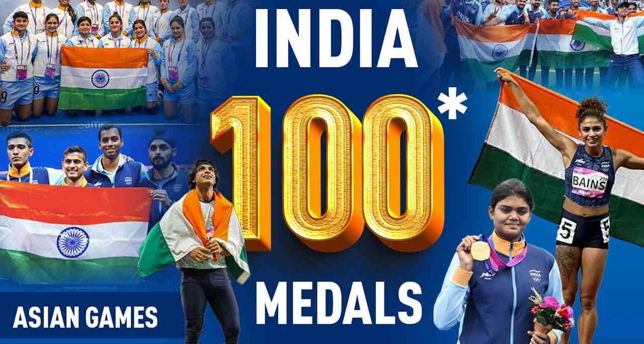 Asian Games 2023: Indian Athletes Win 100 Medals, View The Full List Of ...